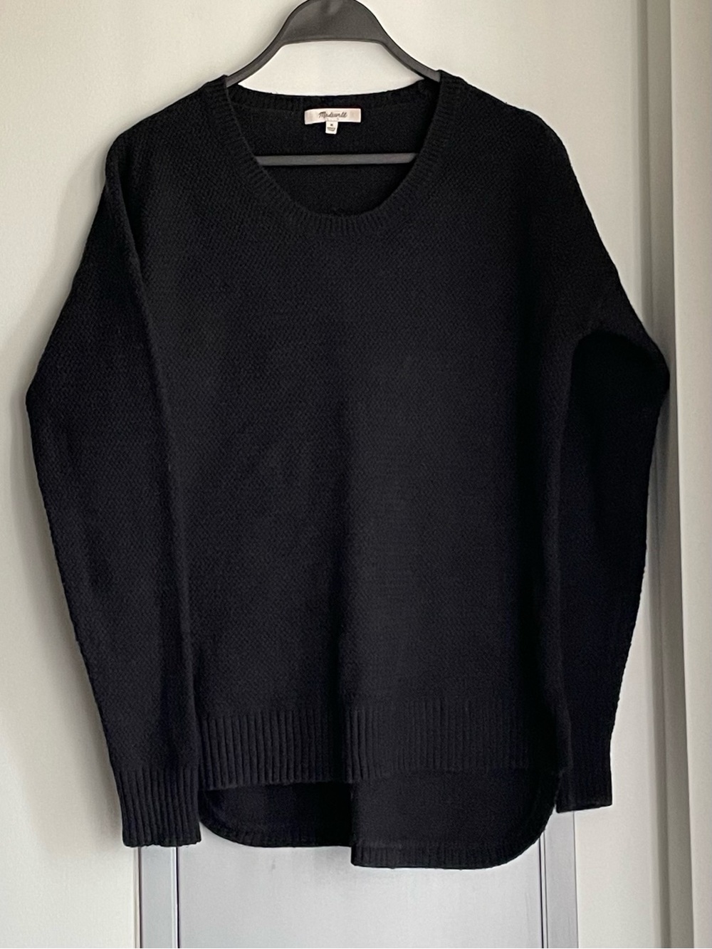 MADEWELL Black Crewneck Sweater